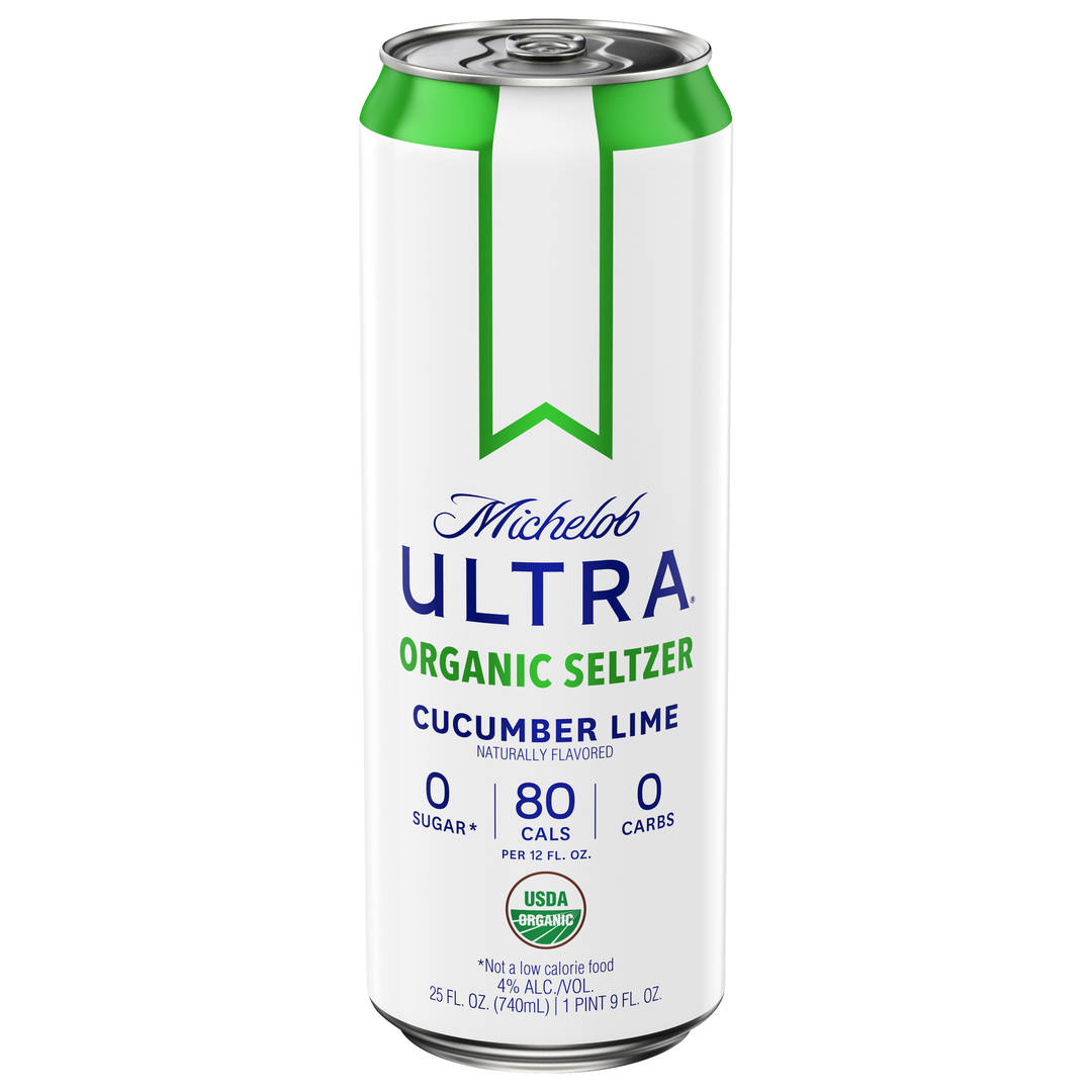 Michelob Ultra Cucumber Lime Organic Seltzer 25 fl oz Can