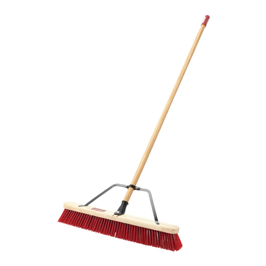 24" MEDIUM SURFACE PUSH BROOM RETAIL