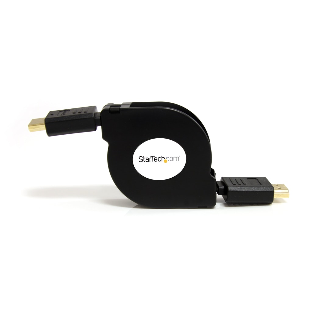 4 ft Retractable HDMI Cable A to D - M/M