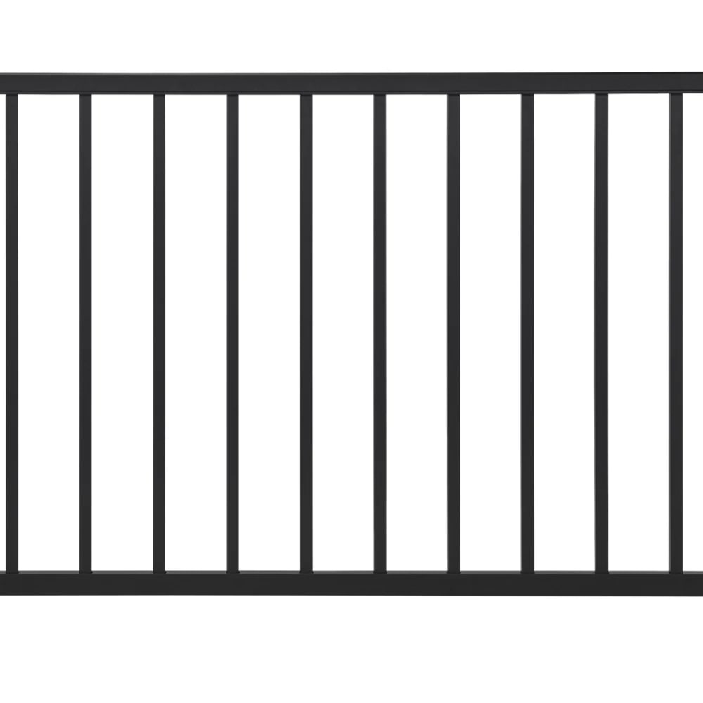6-ft x 36-in Trex® Select™ Aluminum Railing Horizontal Panel in Charcoal Black