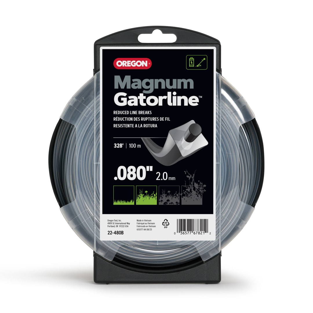 Oregon Magnum Gatorline Square Trimmer line, 0.080in, 328ft Donut