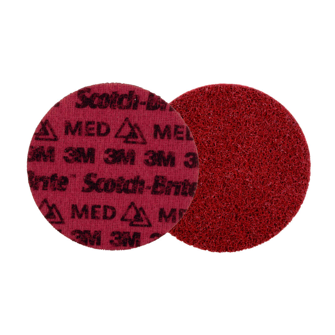 Scotch-Brite™ Hassas Yüzey Hazırlama Diski, PN-DH, Orta, 5 inç (125 mm) x Deliksiz, 25/iç paket, 100 adet/Kutu