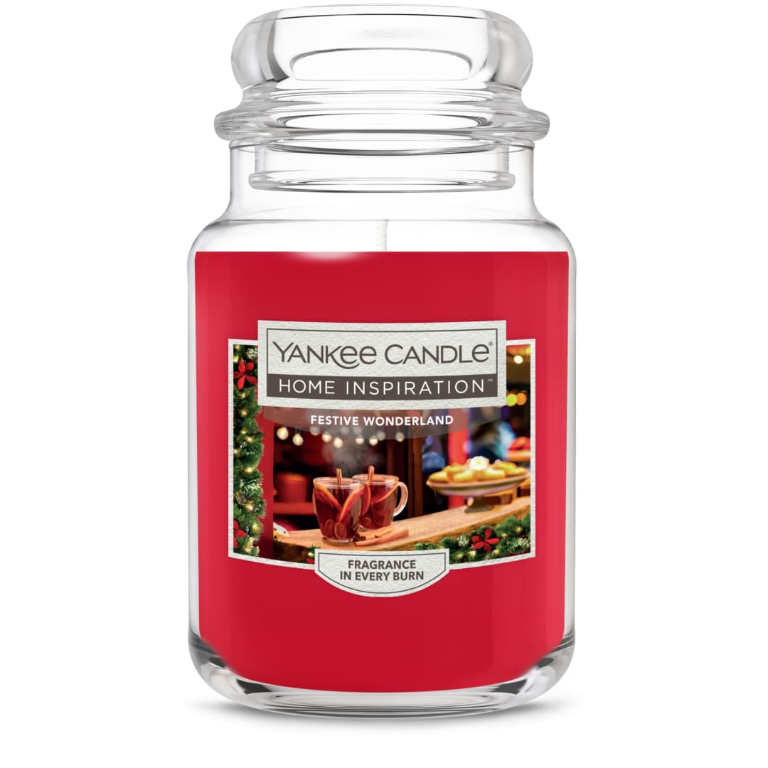 Yankee Candle Home Inspiration Festive Wonderland Large Jar Candle