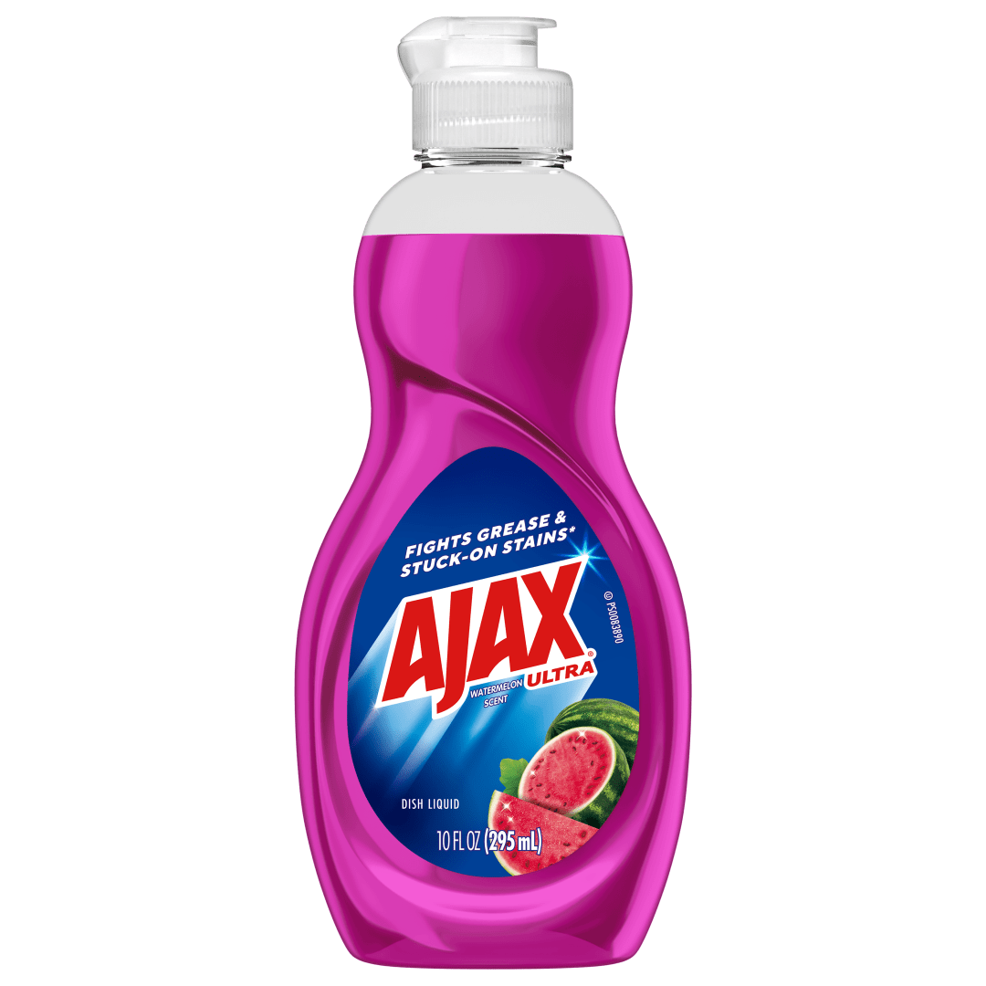 Ajax Ultra Liquid Dish Soap with Fabuloso Watermelon Scent - 10 Fluid Ounce