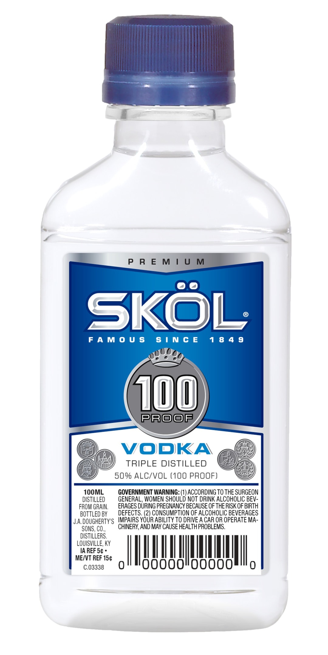 Skol Vodka 100ml 100 Proof