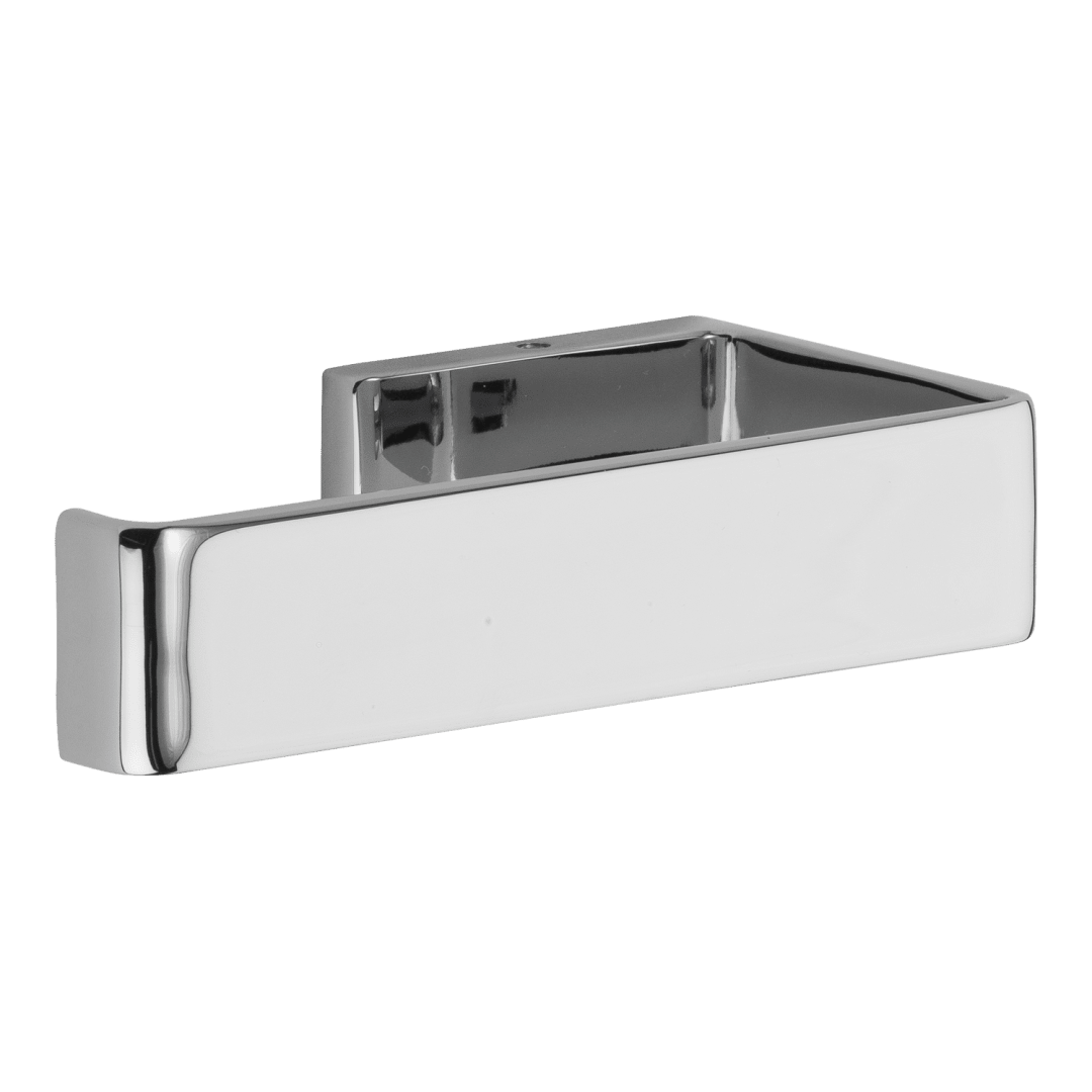 Modern Toilet Tissue Holder in Polished Chrome