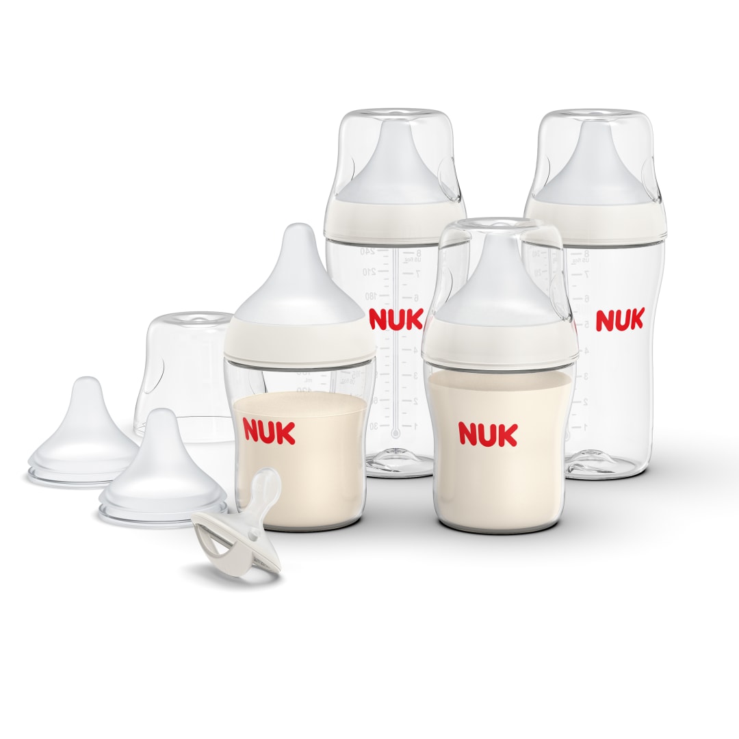 NUK® Perfect Match™ Natural + Anti-Colic Bottle Gift Set, 7 Pieces