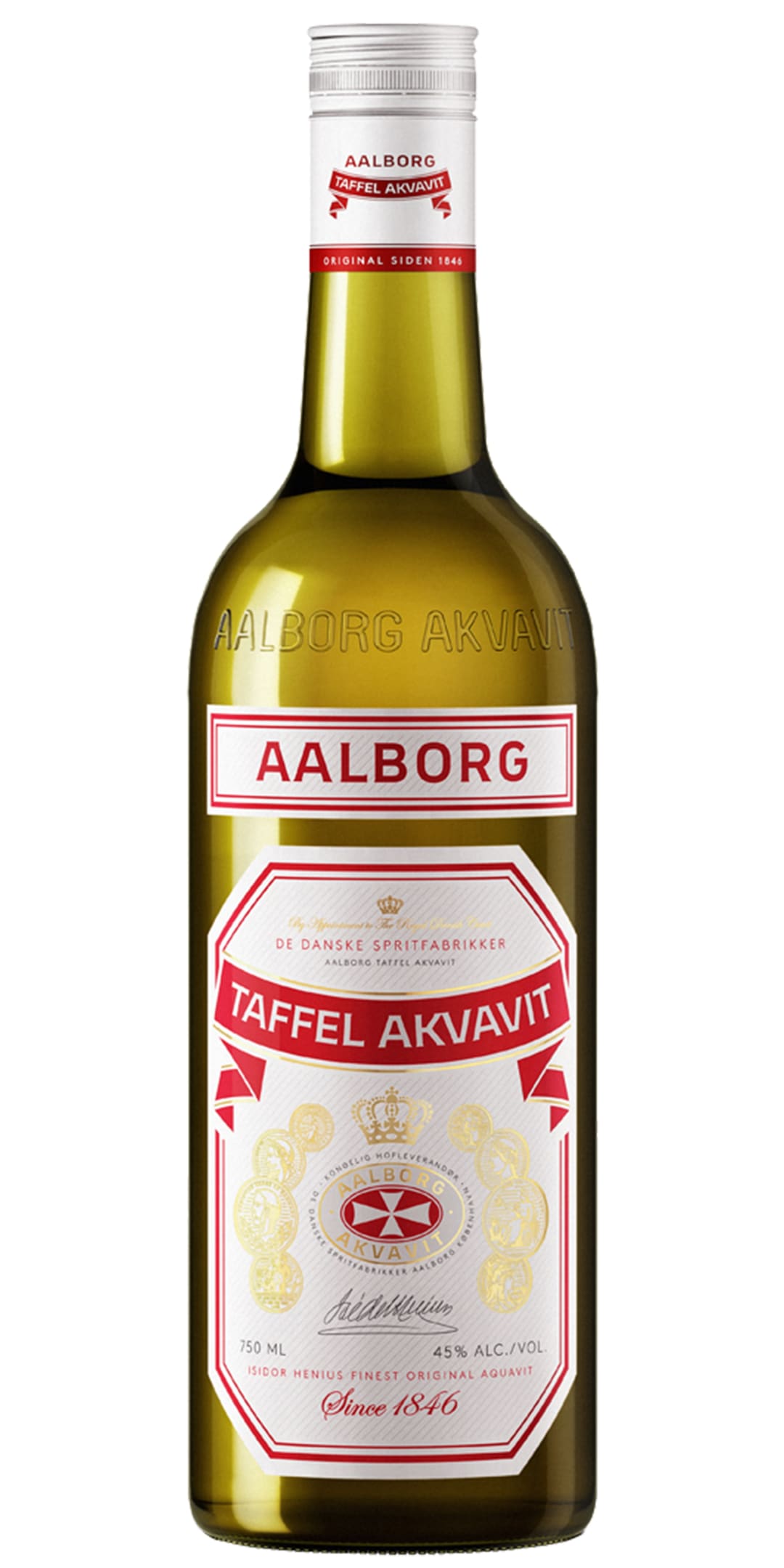 Aalborg Taffel Aquavit 750ml 90 Proof