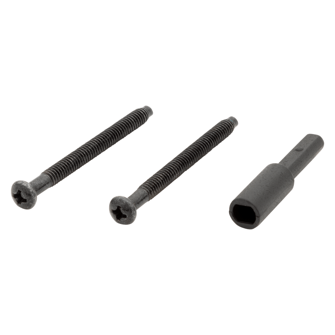 Screw Pack for Thick Door w/Spindle Extension in Matte Black or Venetian Bronze Finish