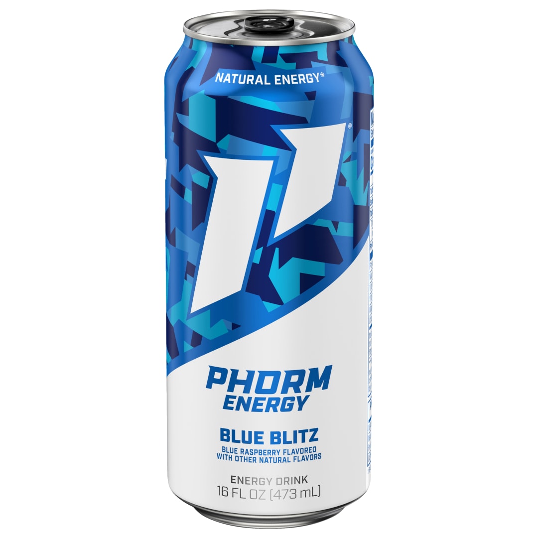 Phorm Energy Blue Blitz 16 oz Single CAN - CFS Update 0ABV