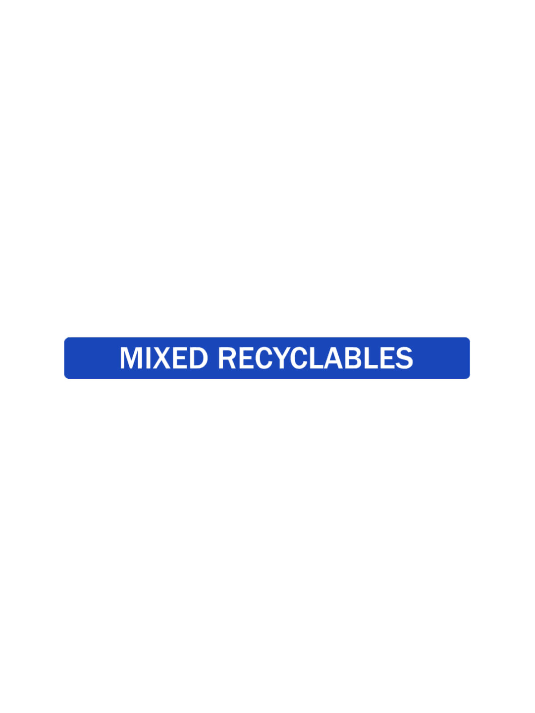  ASPYRE - Label - Mixed Recyclables - Blue-White