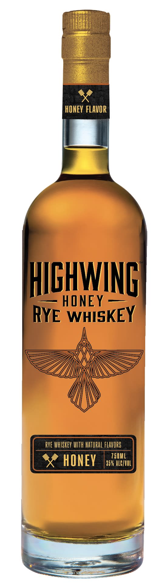 Highwing Honey Straight Whiskey 750ml 70 Proof