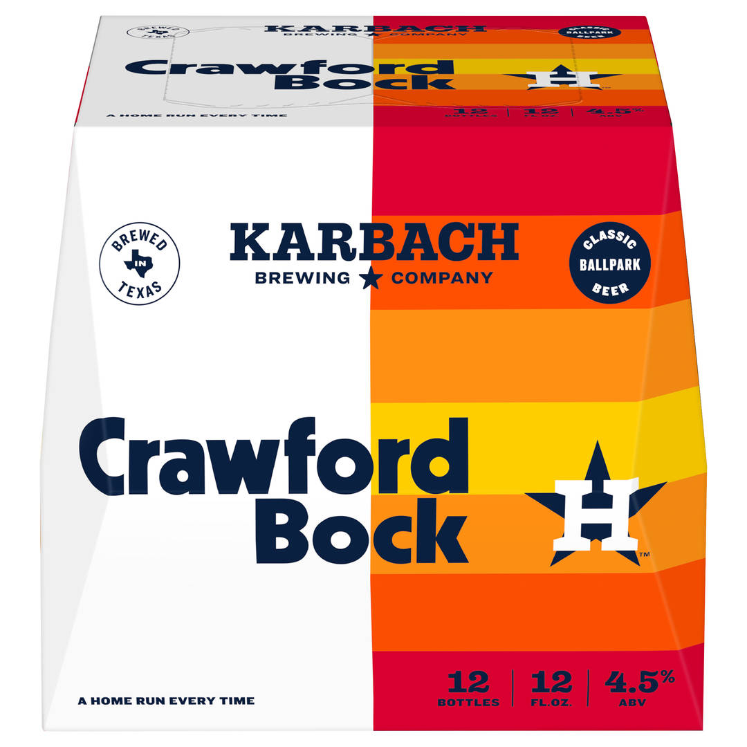 Karbach Brewing Company Crawford Bock Beer, 12 Pack 12 fl. oz. Cans, 4.5% ABV