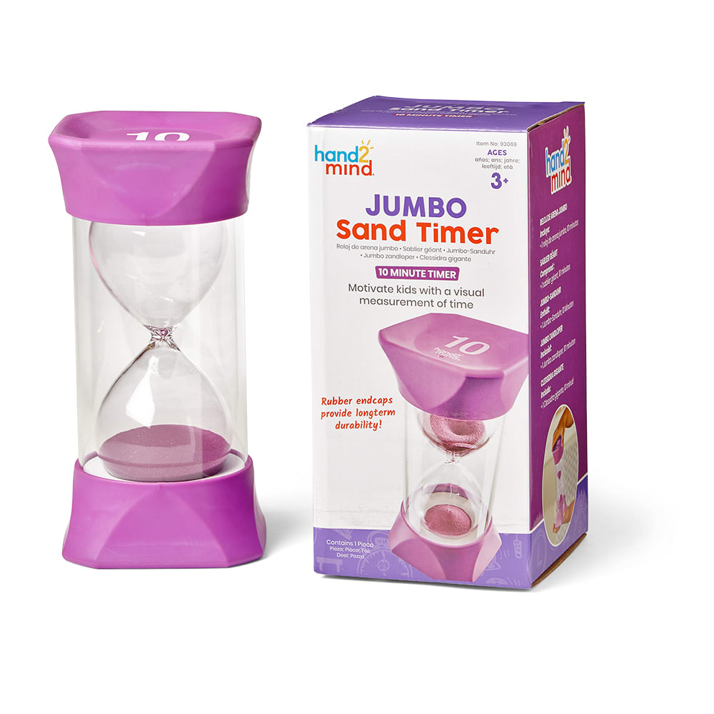 JUMBO SAND TIMER, 10 MIN