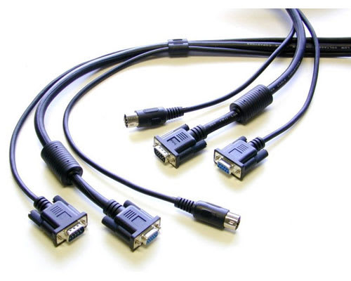 *D*50 ft. AT-Style 3-in-1 KVM Switch Cable *D*