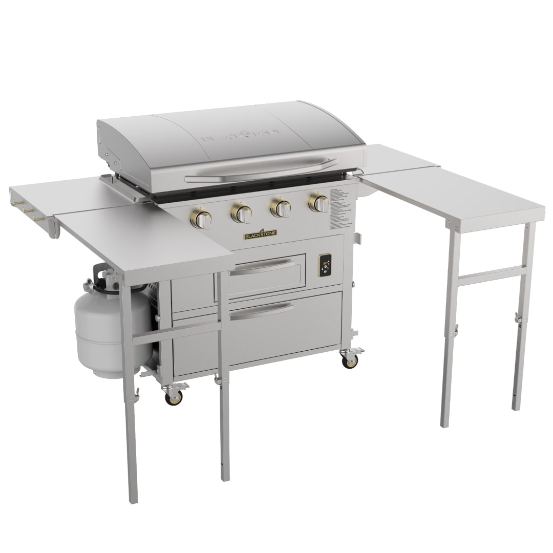 6006 - BS 36" Griddle/Fryer & dual side tbls