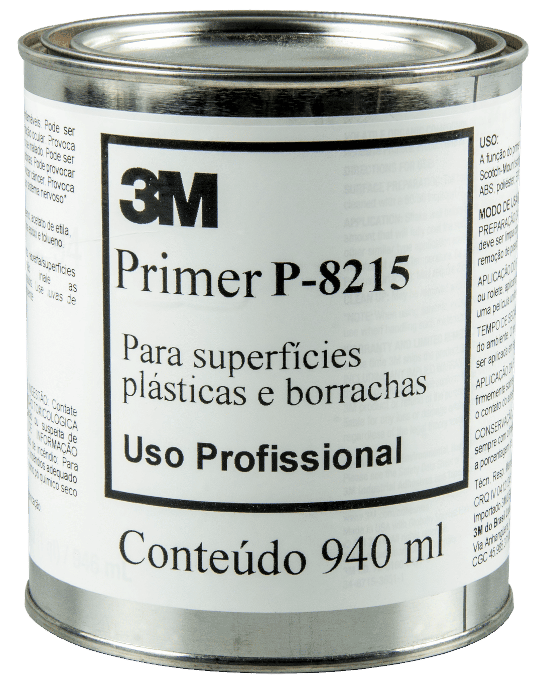 Primer P8215 para Fita VHB™ 3M™ -  CX 1 LATA 940ML