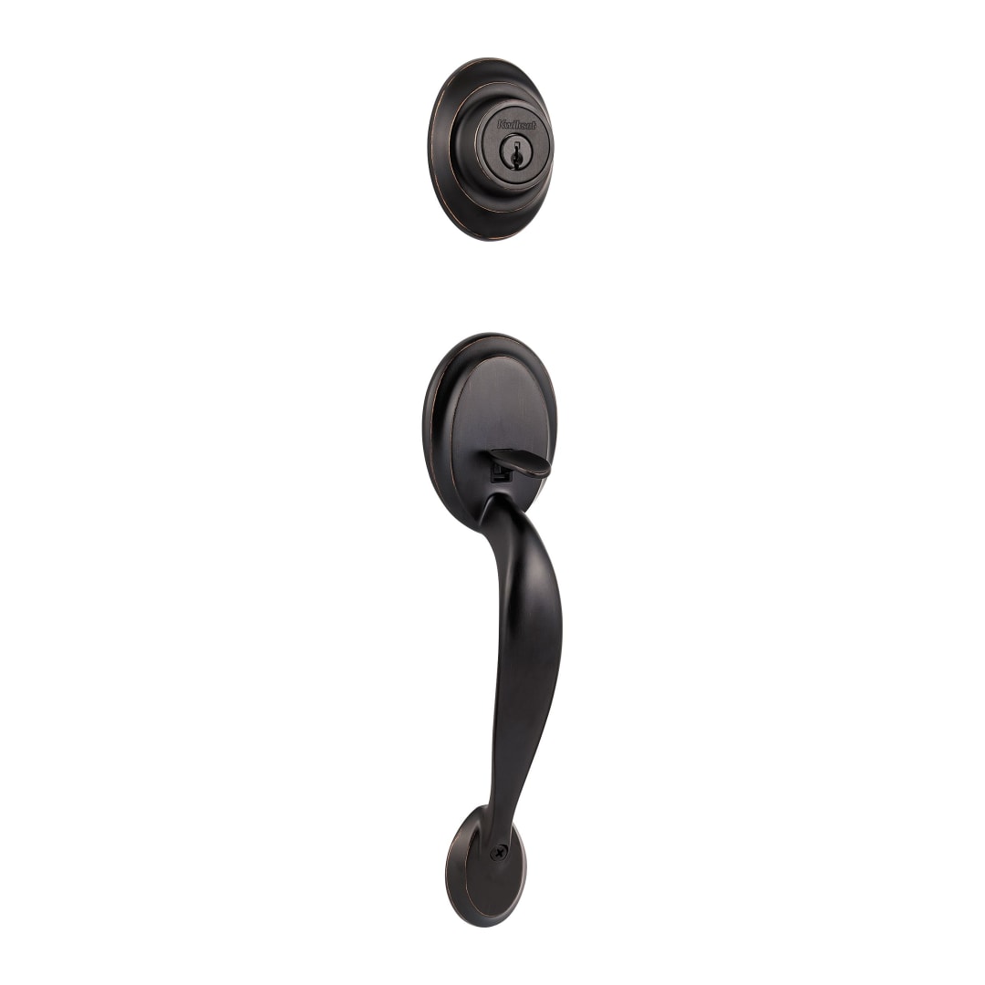 Dakota Single Cylinder Exterior Only Handleset in Venetian Bronze