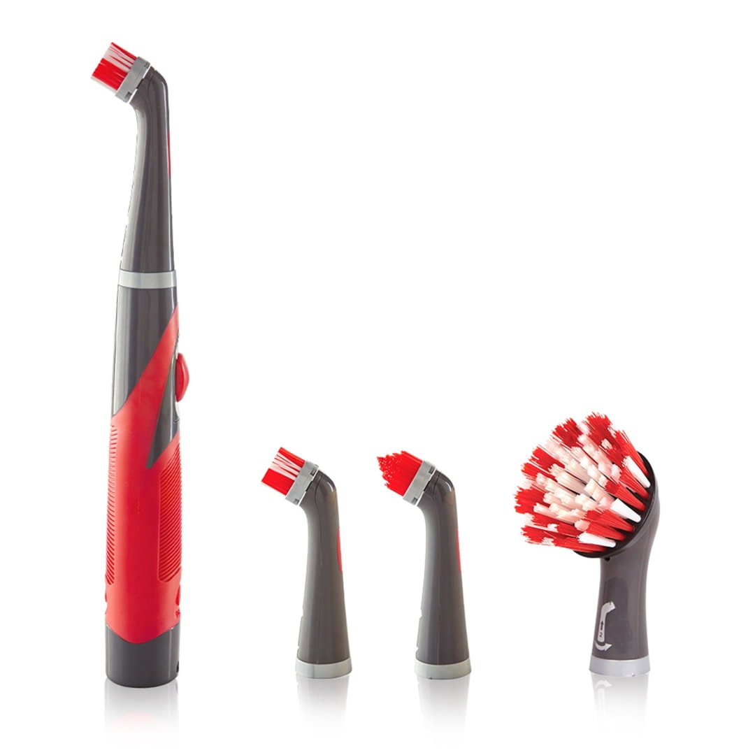 Rubbermaid Power Scrubber 5-Piece Kit
