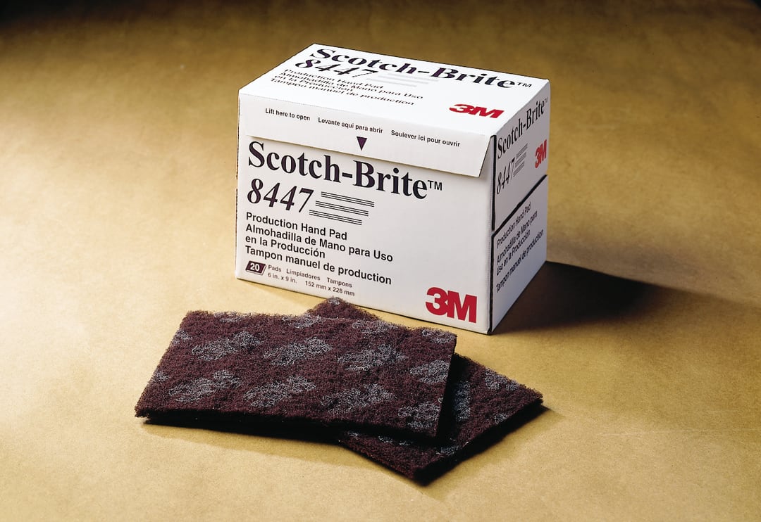Scotch-Brite™ Üretim El Pedi 8447, 152 mm x 228 mm, A/O VFN