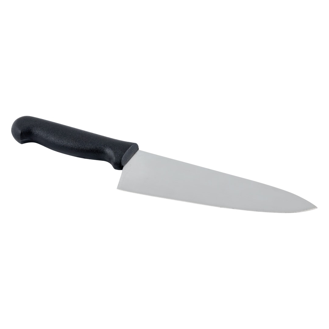 CUT-8COKBL - KNIFE COOKS 8" BLACK HANDLE