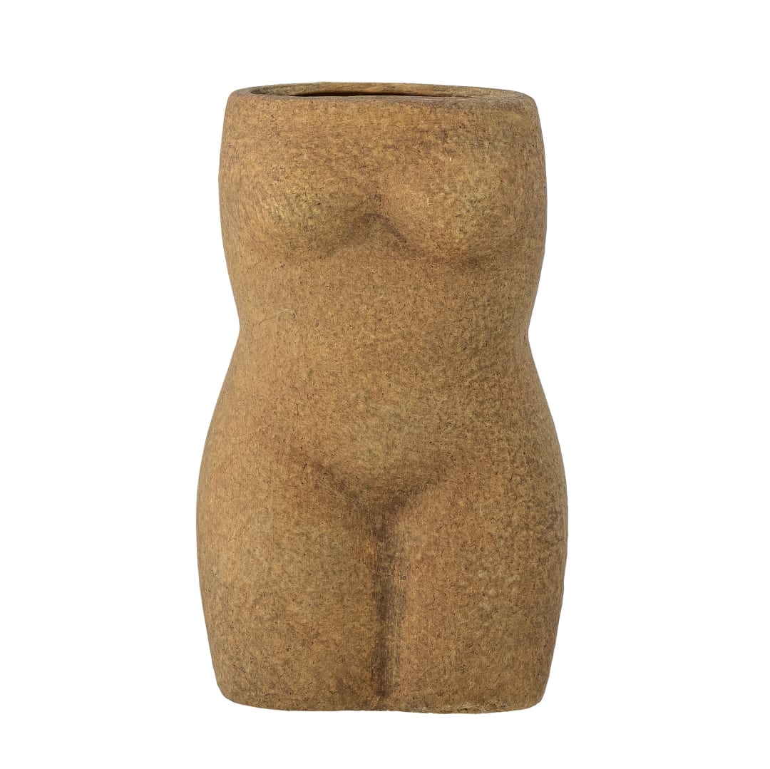 82058362 - Emeli Deco Vase, Brown, Terracotta STOCK: 300