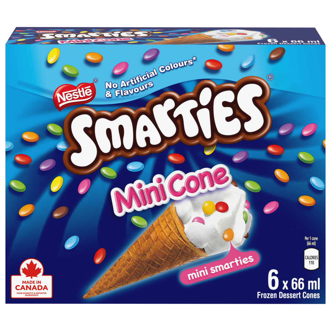 SMARTIES Mini cone 8(6x66ml) CA