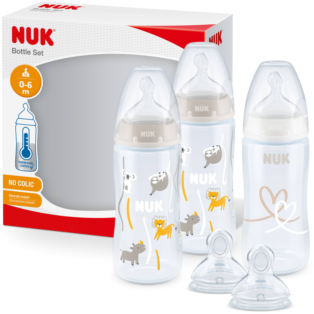 NUK FC+ PP TRIO PACK BTL SET TC NEUTRAL