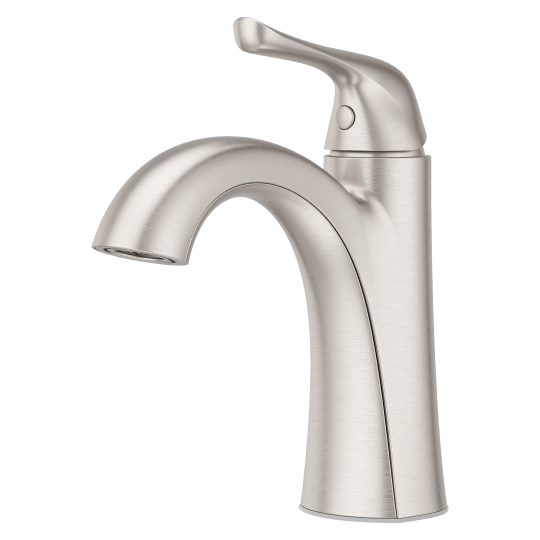 Willa Single Control 4" Centerset Bathroom Faucet in Spot Defense Brushed Nickel