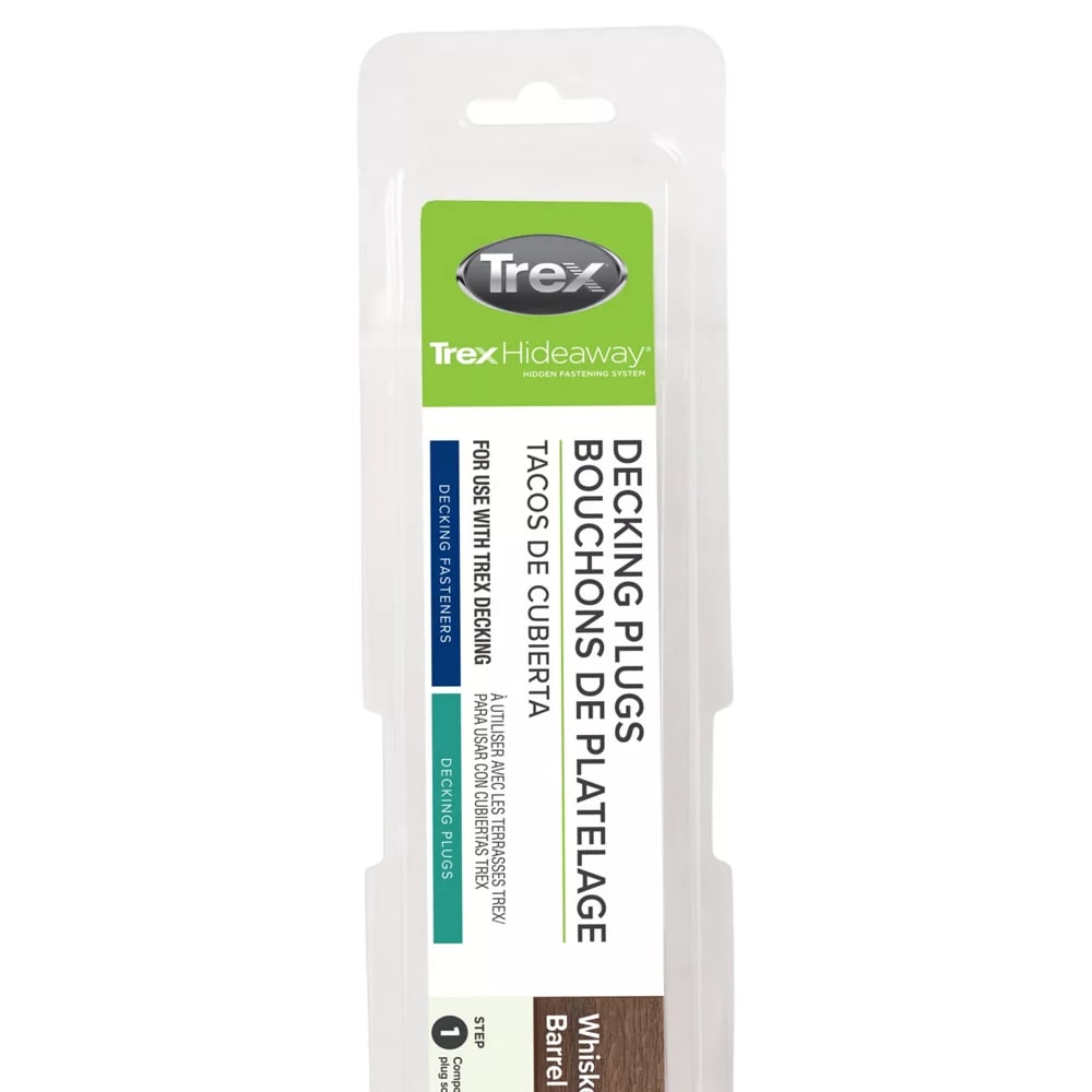 Trex® Decking Plugs Whiskey Barrel- 80 count/pack