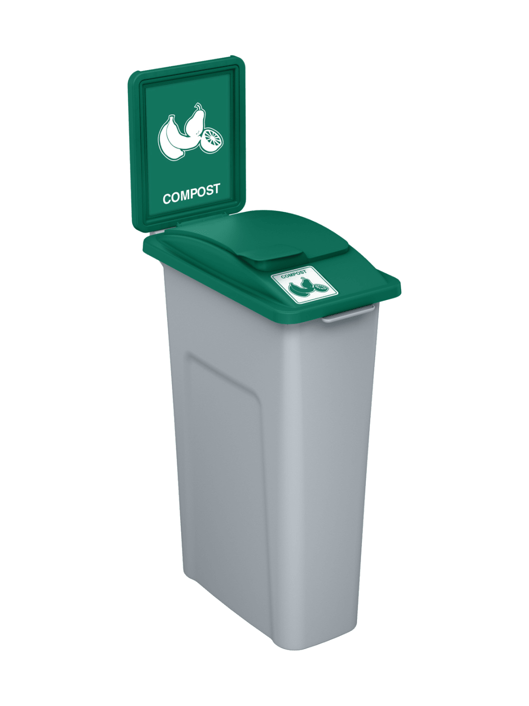 WASTE WATCHER - Single - Kit - Compost - Solid Lift - Grey-Green