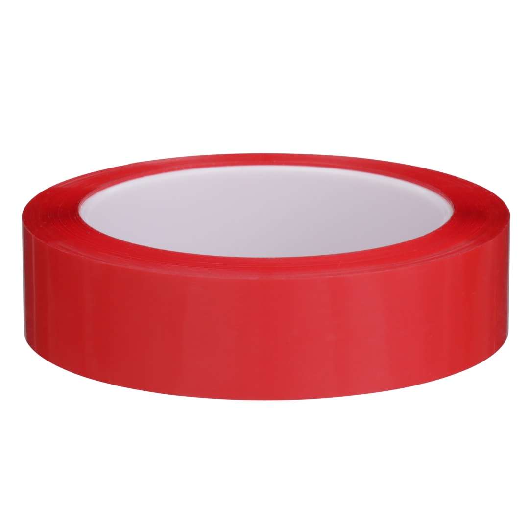 3M™ Polyester Film Bant 850, Kırmızı, 25 mm x 66 m, 0.05 mm