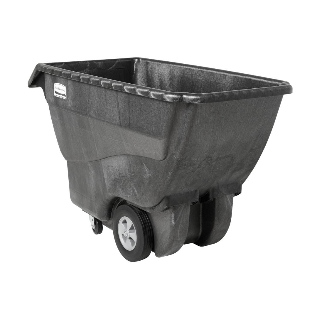 STRUCTURAL FOAM TILT TRUCK, STANDARD DUTY, 3/4 CUBIC YARD, BLACK
