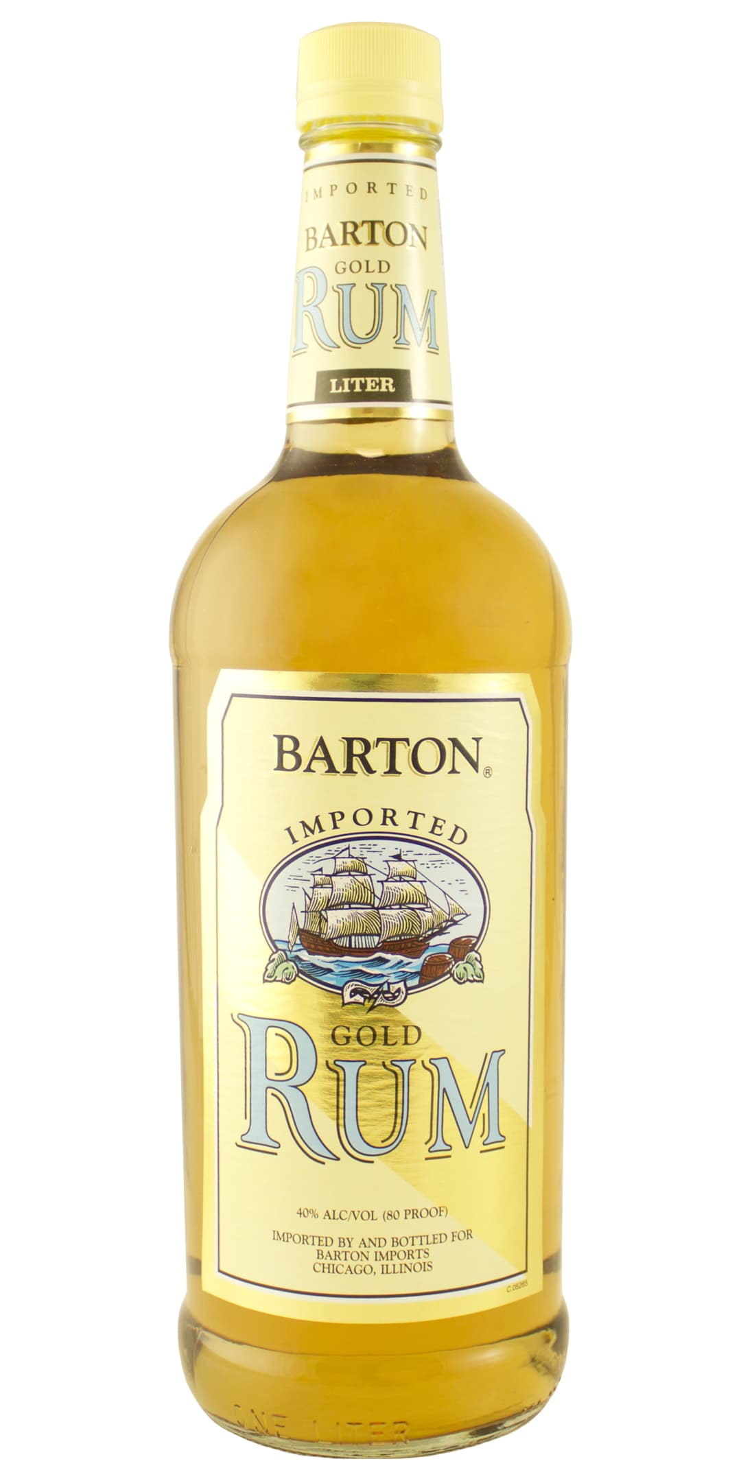 Barton Gold Rum 1l 80 Proof