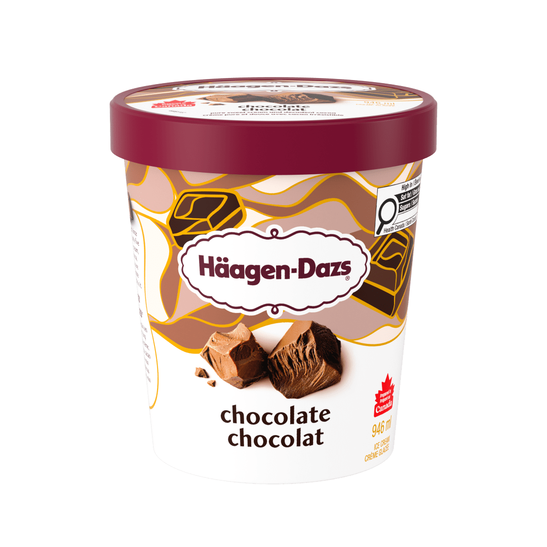 Haagen-Dazs Chocolate 6X946ml CA