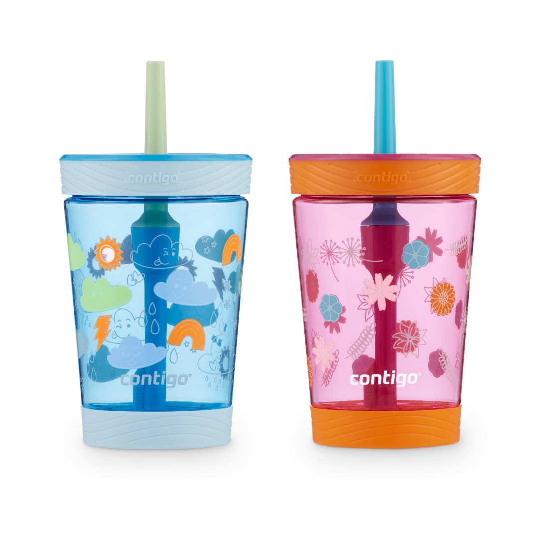 Contigo® Kids Spill-Proof Tumbler with Straw, 14 oz., 2 Pack