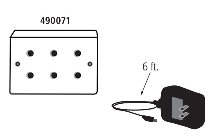ACS SOAP-AFCT AC 9V6PK ADAPTER