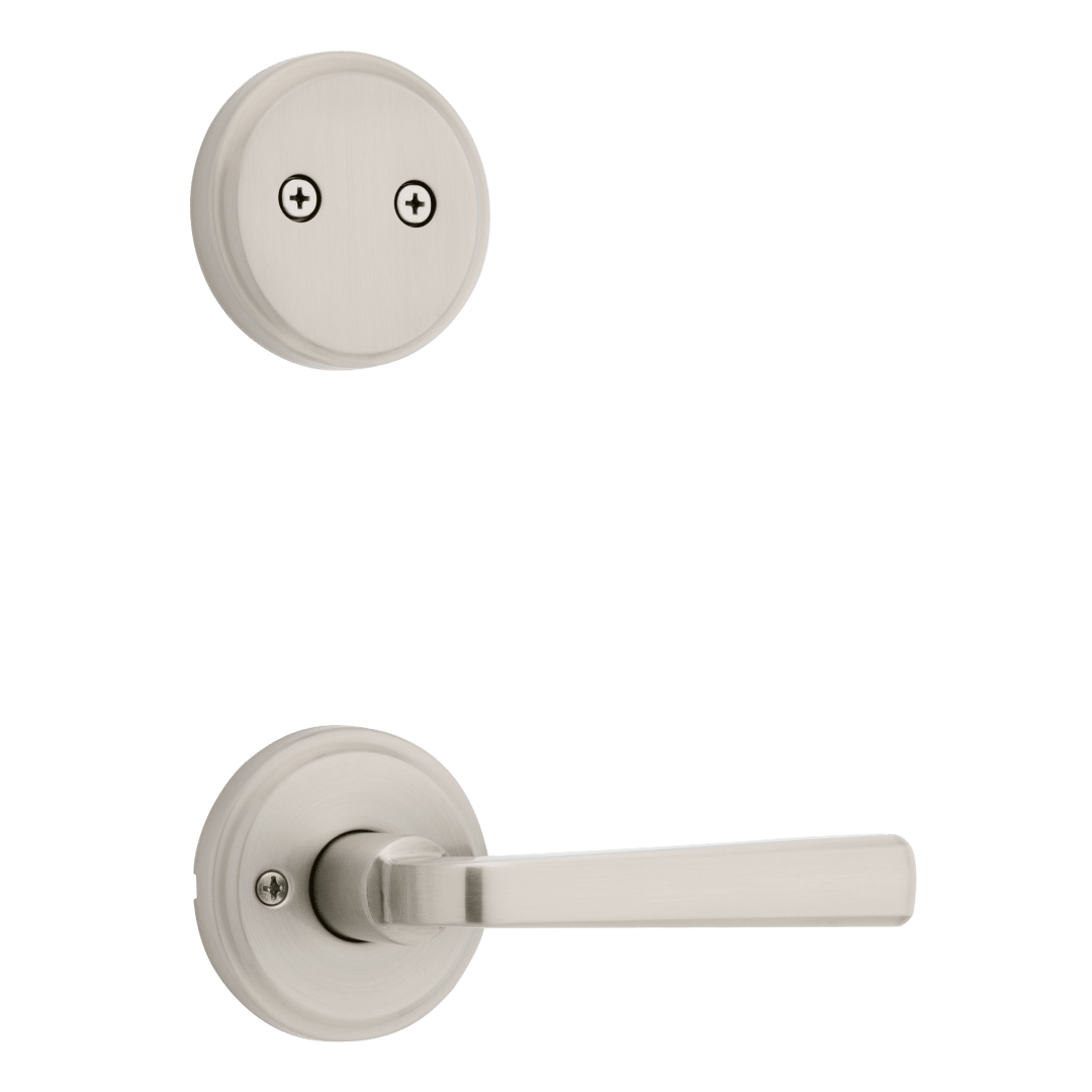 973 Dummy Interior Pack w/ Trafford Lever for 819 Signature Series Handlesets in Satin Nickel