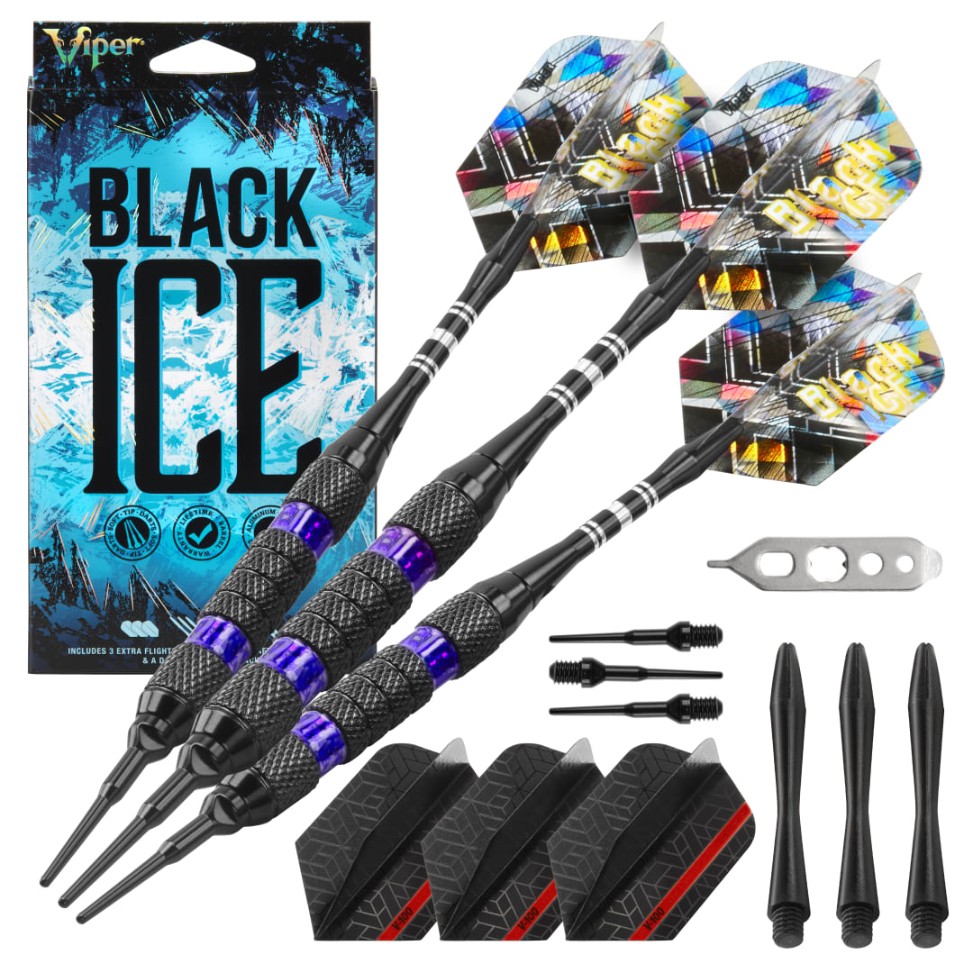 Viper Black Ice Purple Soft Tip Darts 16 Grams
