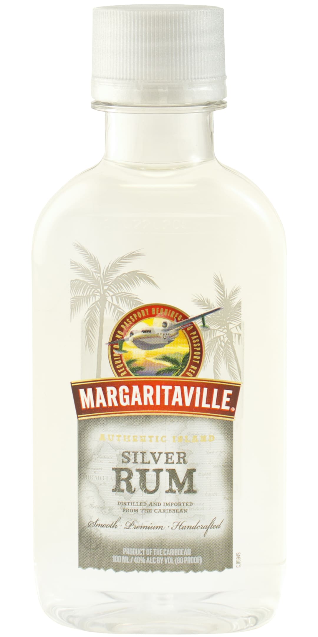 Margaritaville Silver Rum 100ml 80 Proof