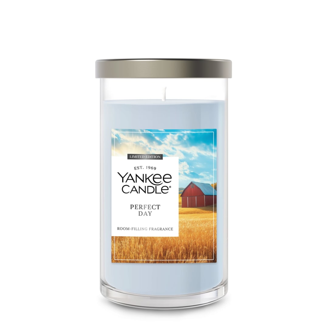 Yankee Candle Perfect Day Medium Pillar Scented Candle