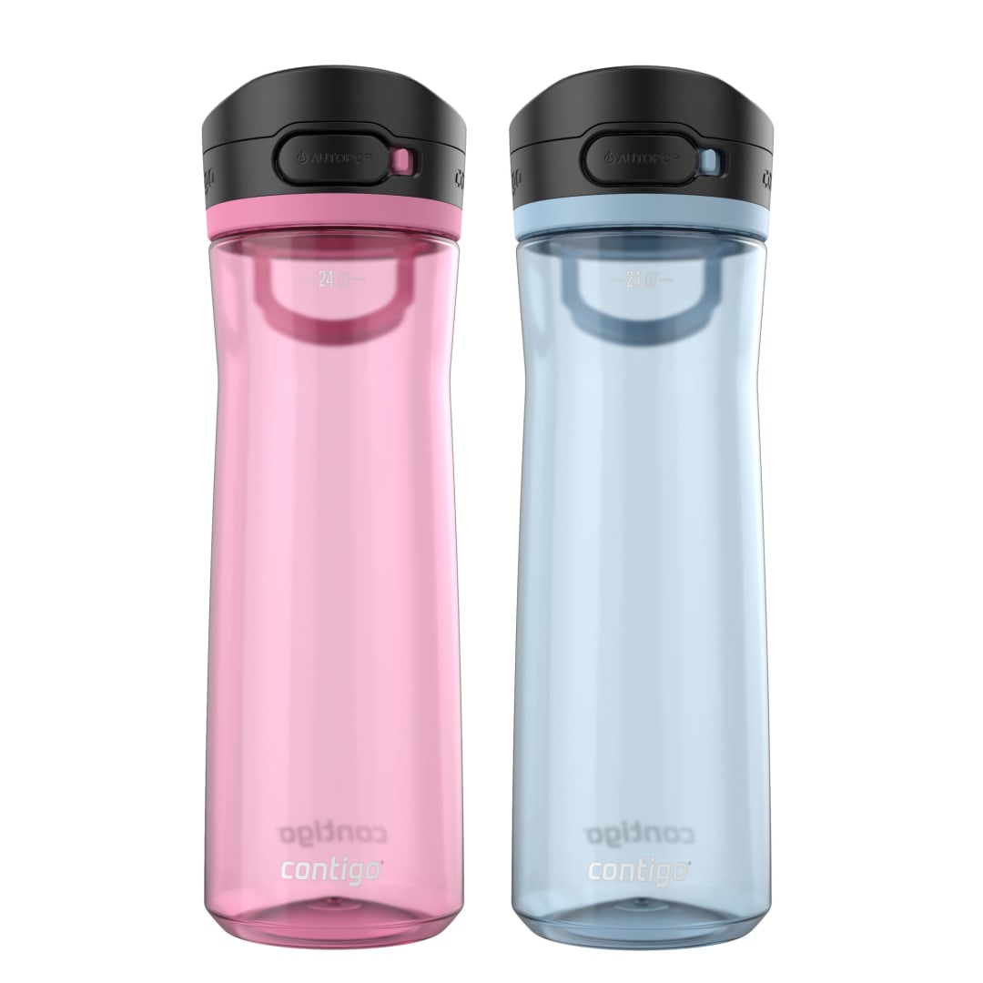 Contigo® Jackson 2.0 Tritan Water Bottle with AUTOPOP® Lid, 24 oz, 2-Pack