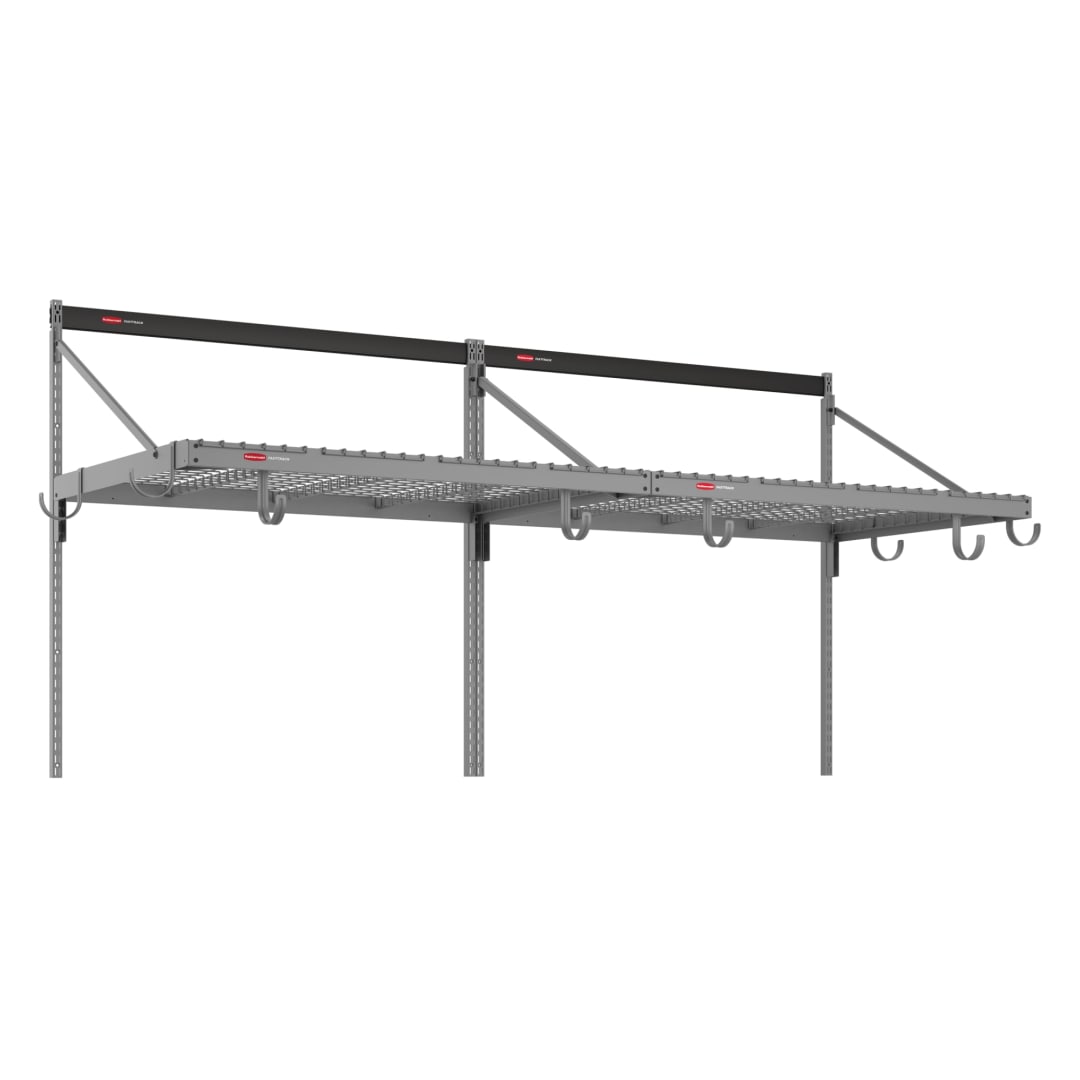 Rubbermaid FastTrack Overhead Storage System Double Platform, 3FT x 8FT