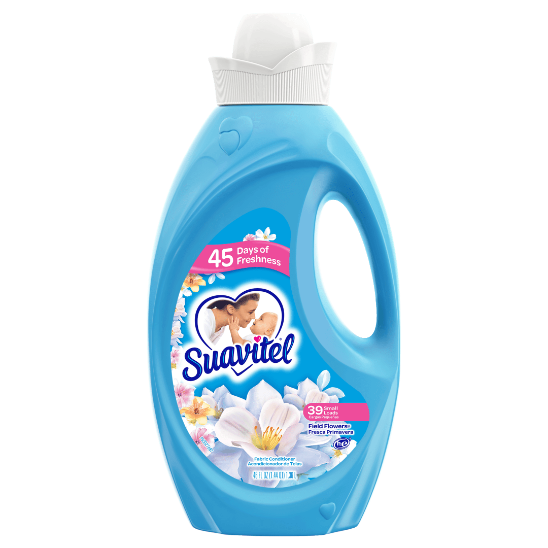 Suavitel Liquid Fabric Softener, Field Flowers, 46oz