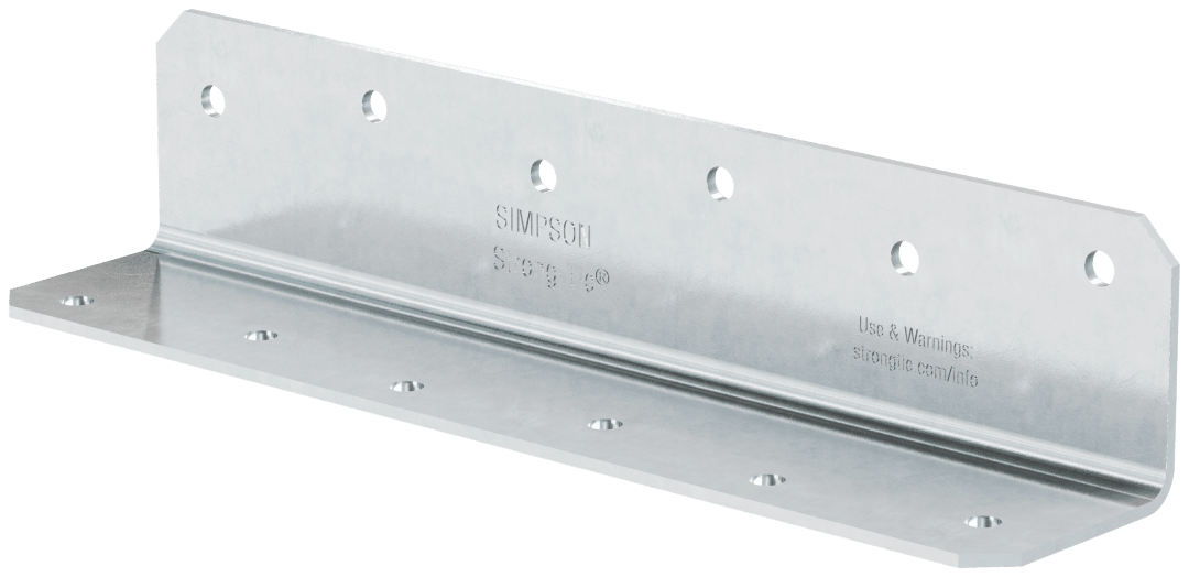 Simpson Strong-Tie ML210SS ML 2 in. x 10 in. 12-Gauge Stainless-Steel Medium L Angle