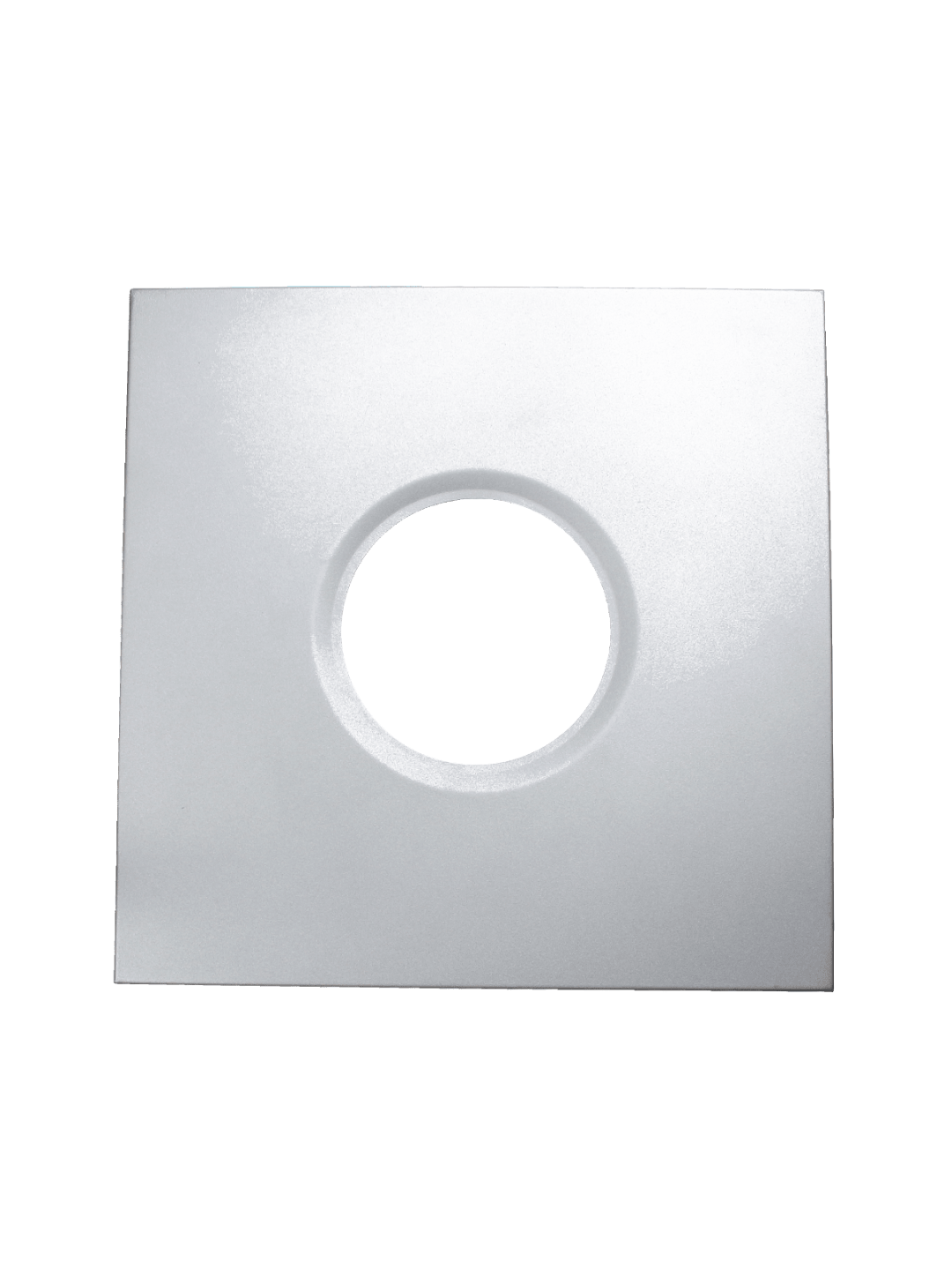  SPECTRUM - Single - Lid - Cube - Circle - Sandtex Silver