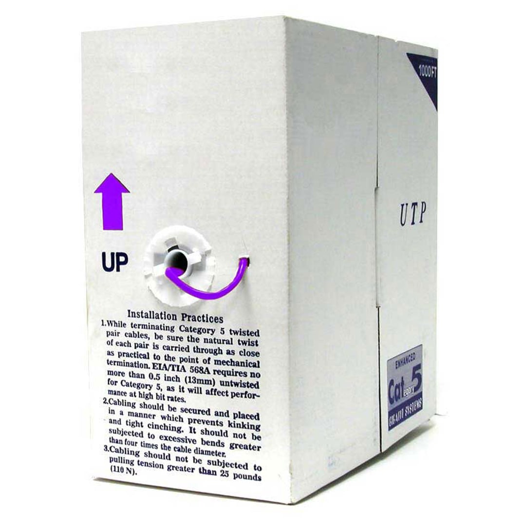 Sold by the Foot Cat 5e Stranded UTP Patch Cable