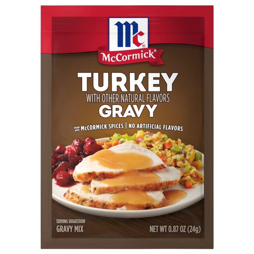 McCormick® Turkey Gravy Seasoning Mix, 0.87 oz