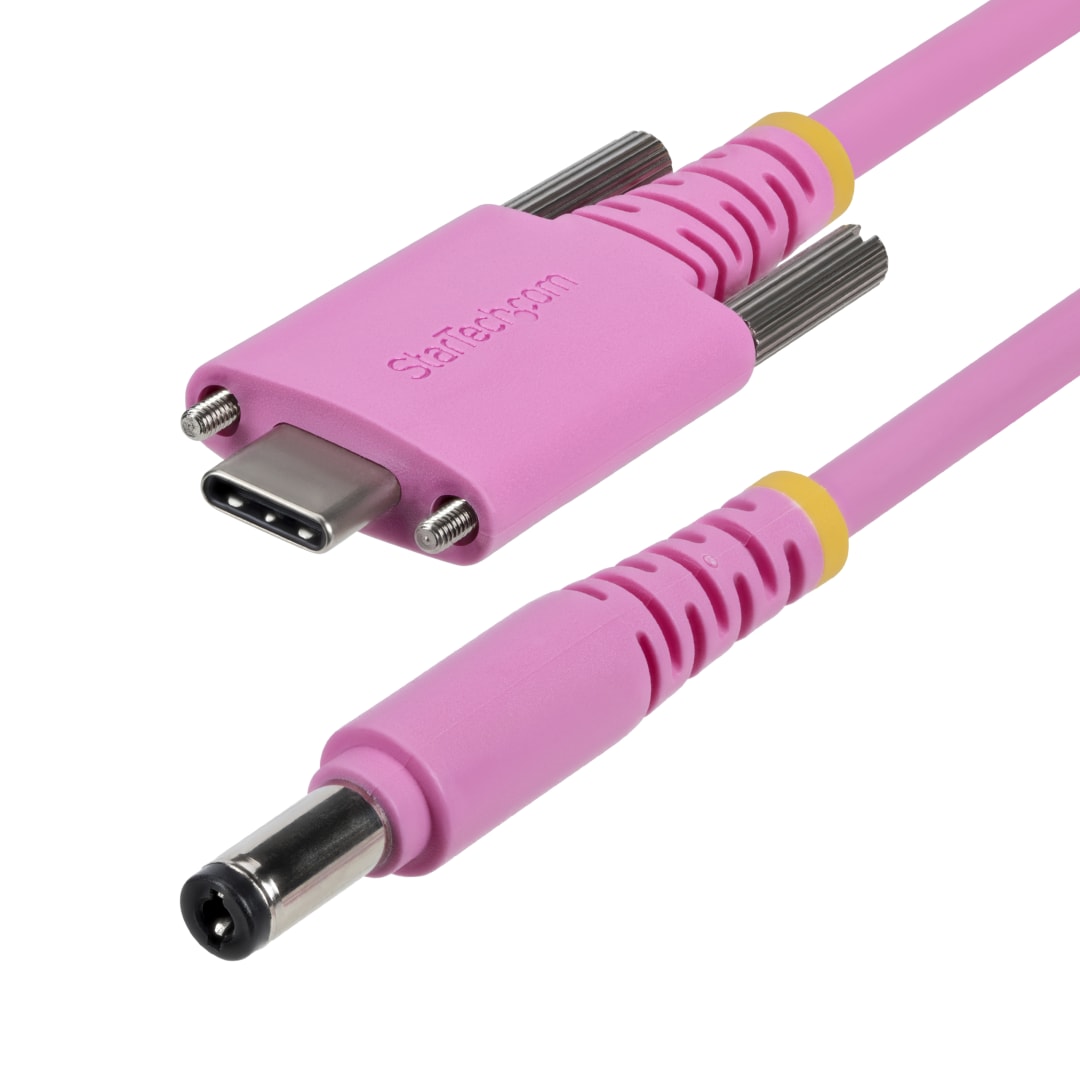 Type C Side Locking to Barrel Type-M,Pink,TPE,9ft/2.743m