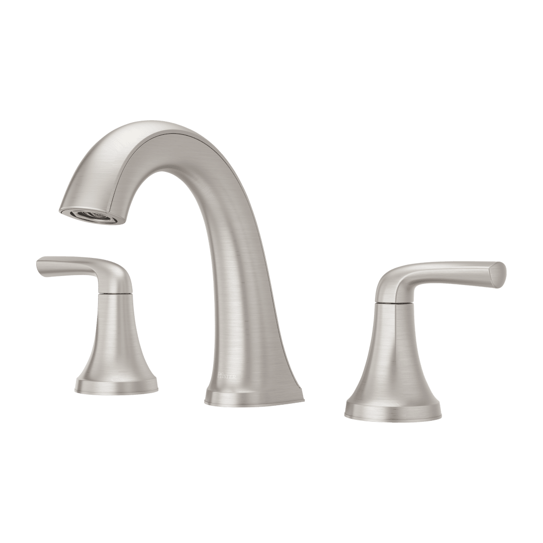 Ladera 2-Handle 8" Widespread Bathroom Faucet in Spot Defense Brushed Nickel